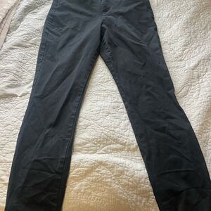 Old Navy Black High-Rise Pixie Skinny Pants